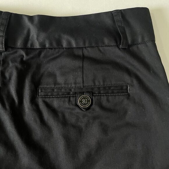 Peter Millar Bermuda Shorts Womens 12 Black Golf Preppy Old Money 11" Inseam EUC - Picture 4 of 10